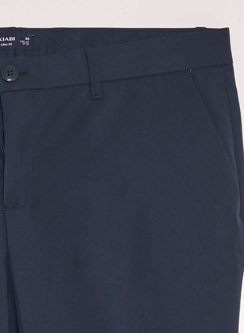 Slim-Fit Suit Trousers